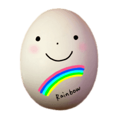 Impact emphasis egg sticker by sakura8