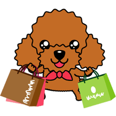 toy-poodle-Sticker