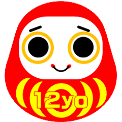 Daruma Stickers