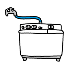 Two-tub type washing machine