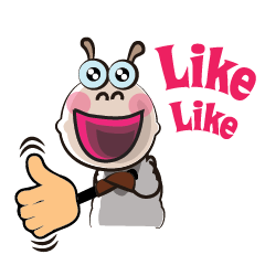 Very Funny White Sheep Vivid Emotions