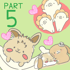 rabbit cute sticker kanarico2 part5