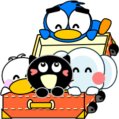 Sticker with a smile-4