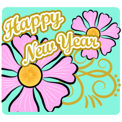 HAPPY NEW YEAR greeting encouragement