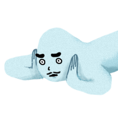 Introvert's emotion sticker pack