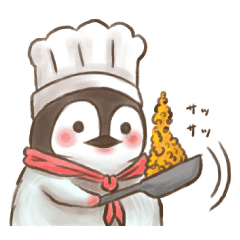 Penguin and Harry's sticker for Cooks