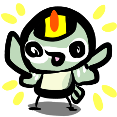 Rolling Acorn:Wild Bird Goldcrest