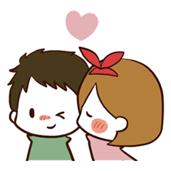 Couple's Sticker Girlfriend ver