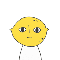 Lemon Boy Sticker By Min