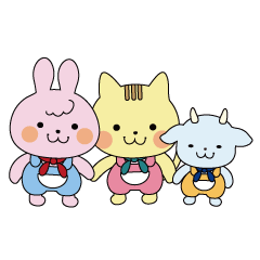 Daily life stamp of the animal