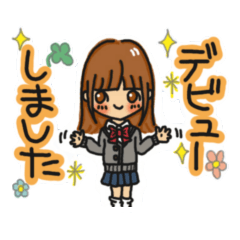 Sticker of JK Aoi-chan
