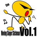 Moving Singer Stickman Vol.1 English Ver