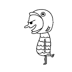 Fish Costume Boy
