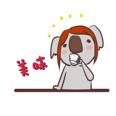 Koala happy Sticker