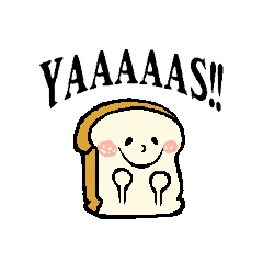 Cute-Plain bread