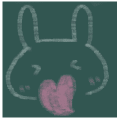 Blackboard art sticker