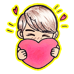 Easy and useful.Cute boy'Kou-kun'sticker