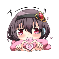 A muffler and a girl