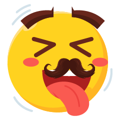Moustache Moji