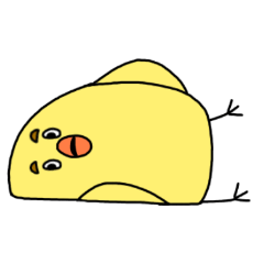 HIYOKKO sticker (chick)