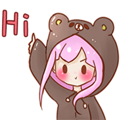 Yuki daily with her happy companions