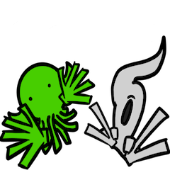 Cthulhu Sticker No.1 English.