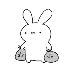 w rabbit sticker