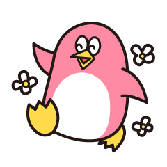 We are cute dog and penguin