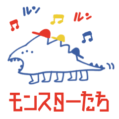 monster's sticker by Hokori (simple)