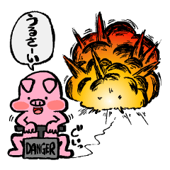 DAIKI'S PIG STICKER 2