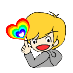 Blonde hair, a full throttle.