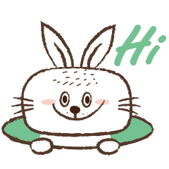 Square face rabbit's life